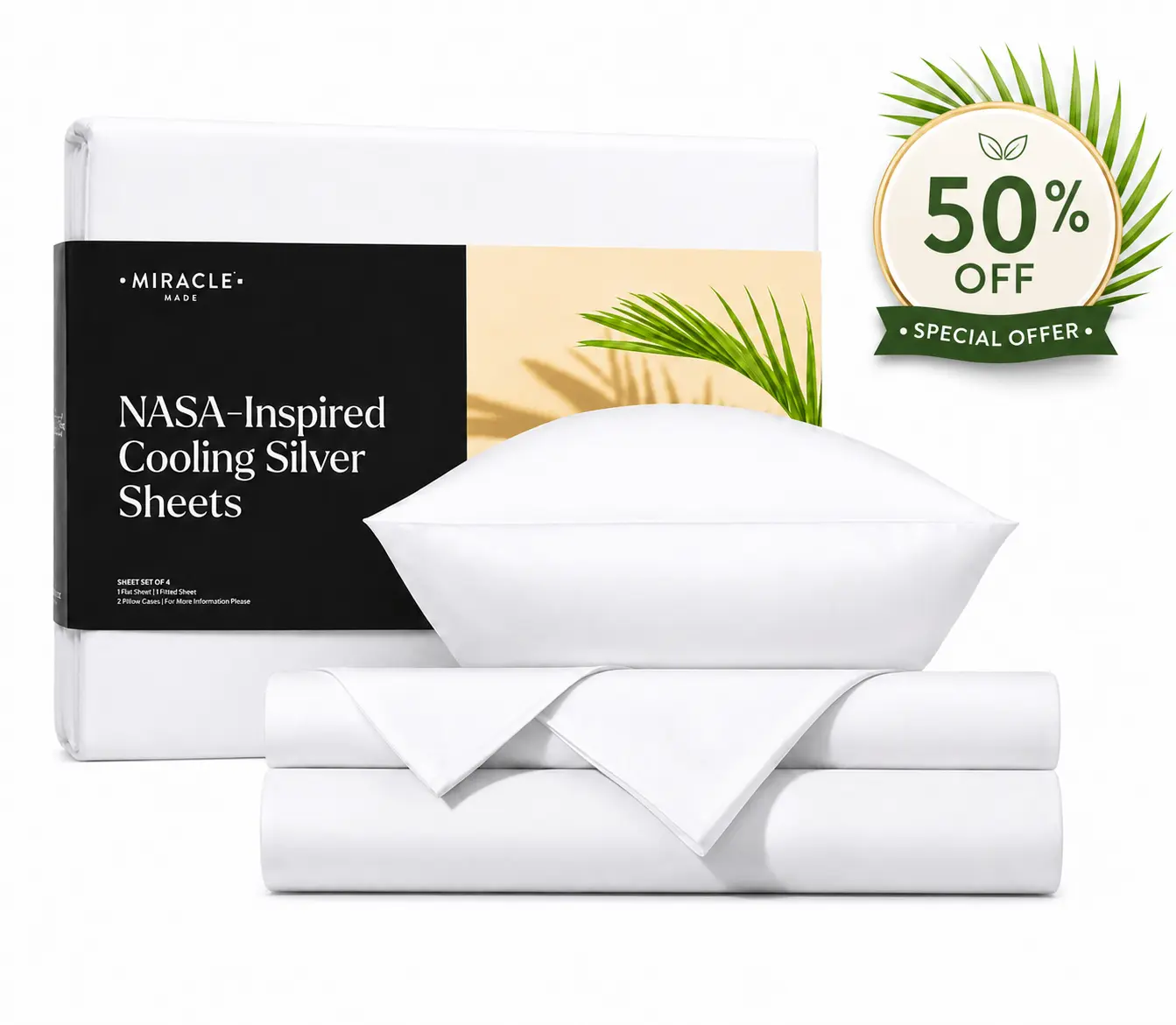 Miracle Sheet Massive Discount of 50%
